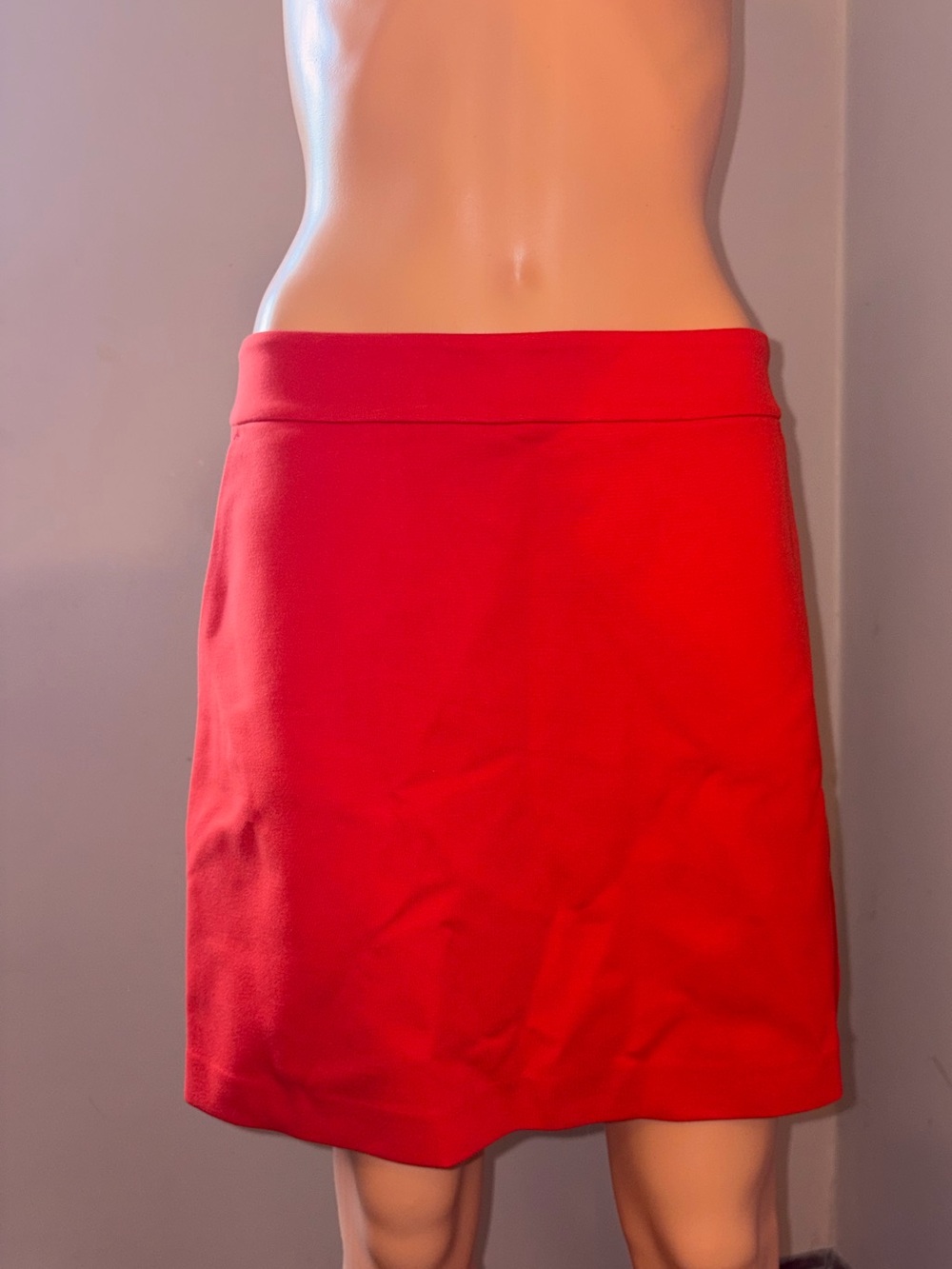 Boden Bright Red Mini Skirt